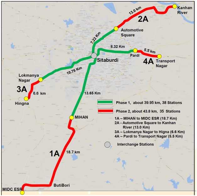 Nmrcl Nagpur Metro Phase Ii